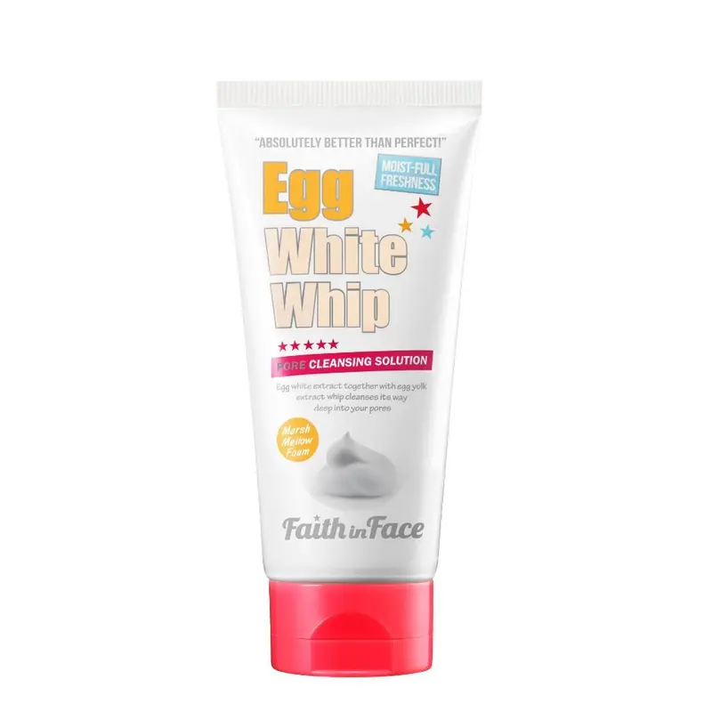 Faith In Face EGG WHITE WHIP CLEANSING FOAM (WHITE COLOR)(150ml)  150ml