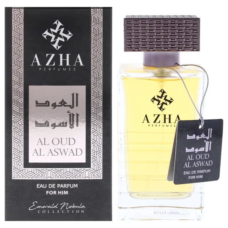 Azha Al Oud Al Aswad by Azha for Men - 3.3 oz EDP Spray