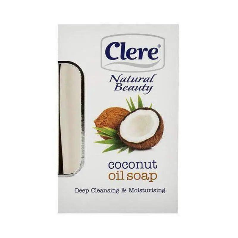 Clere Natural Beauty Coconut Oil Soap