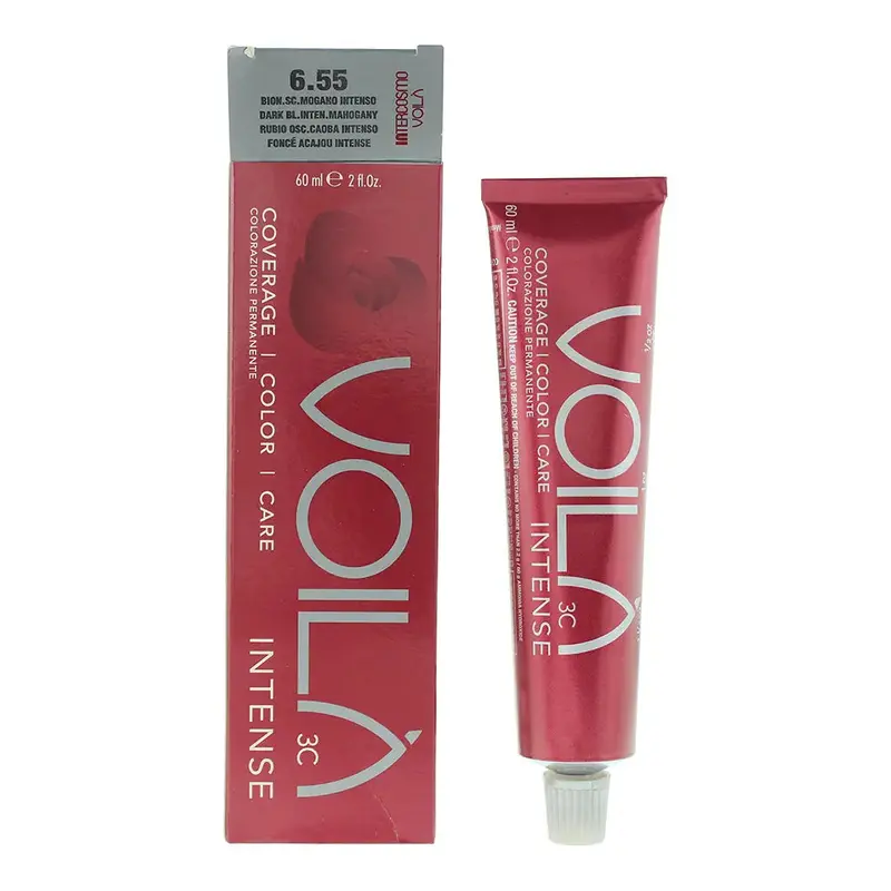 Intercosmo Voil 3C Intense 6.55 Dark Blonde Intense Mahogany Hair Colour 60ml