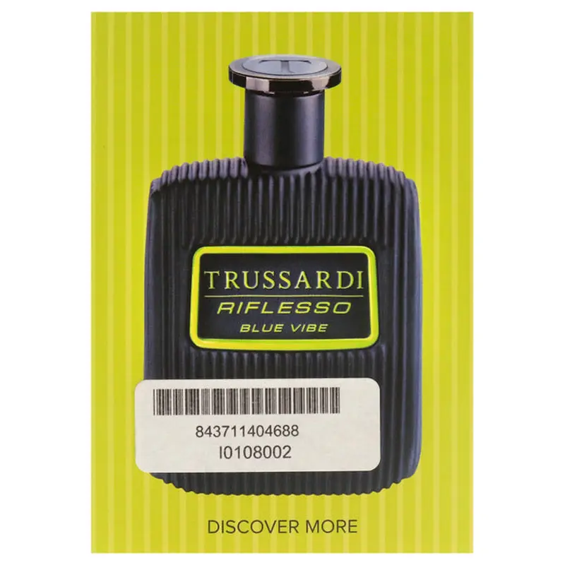 Trussardi Blue Vibe Liquatouch Sample by Trussardi for Men - 1 Pc Sample