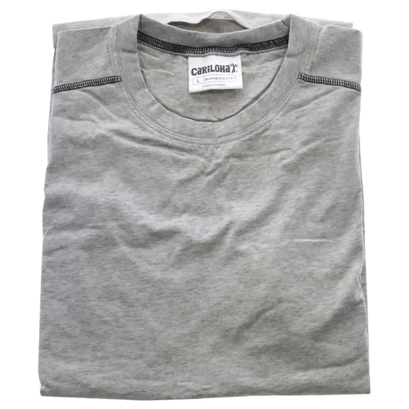 Cariloha Bamboo Sleeveless - Light Grey by Cariloha for Men - 1 Pc T-Shirt (L)