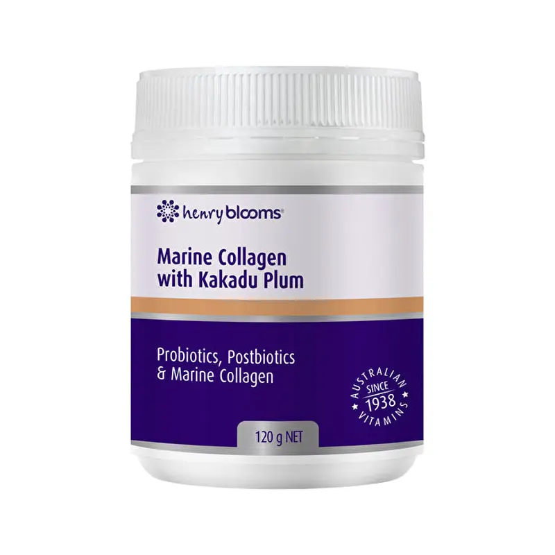 Henry Blooms Marine Collagen with Kakadu Plum 120g
