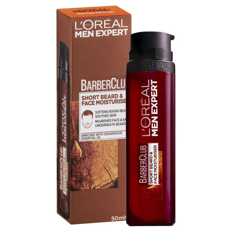 L'Oreal Paris Men Expert Barber Club Face & Beard Moisturiser 50ml