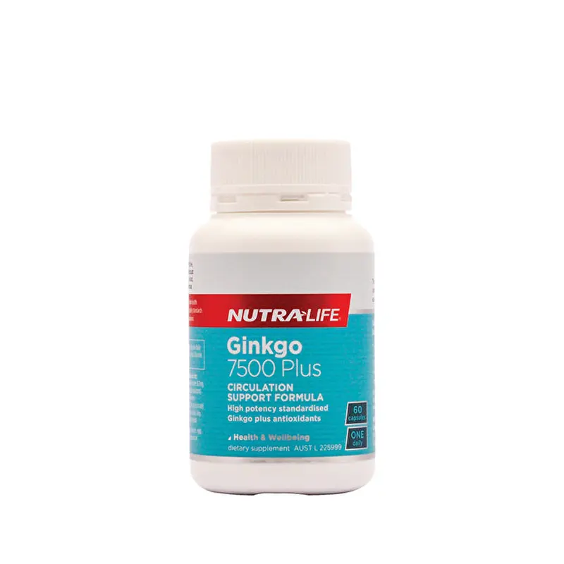 NutraLife Ginkgo 7500 Plus 60c
