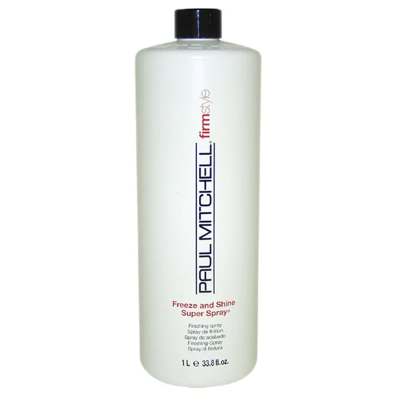 Paul Mitchell Freeze Shine Spray by Paul Mitchell for Unisex - 33.8 oz Hairspray