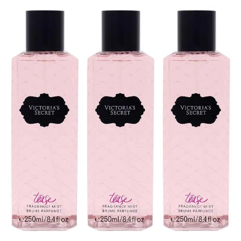 Victoria's Secret Tease by Victorias Secret for Women - 8.4 oz Fragrance Mist - Pack of 3