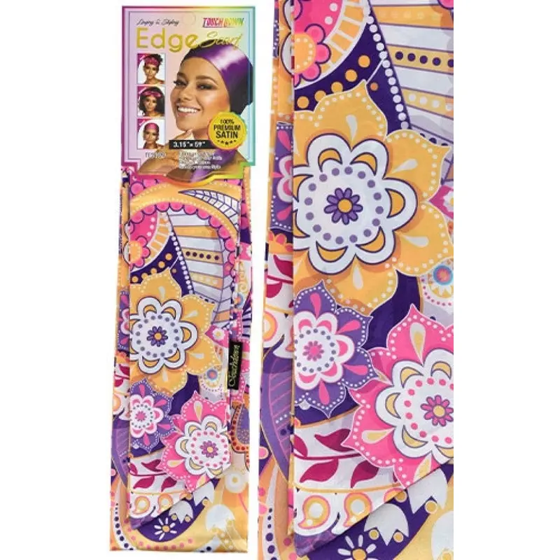 Touch Down Edge Scarf - Pink Banana