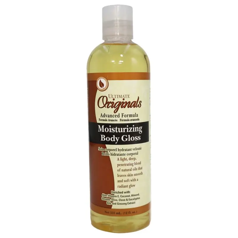 Africa's Best Ultimate Originals Advanced Formula Moisturizing Body Gloss - 12 oz