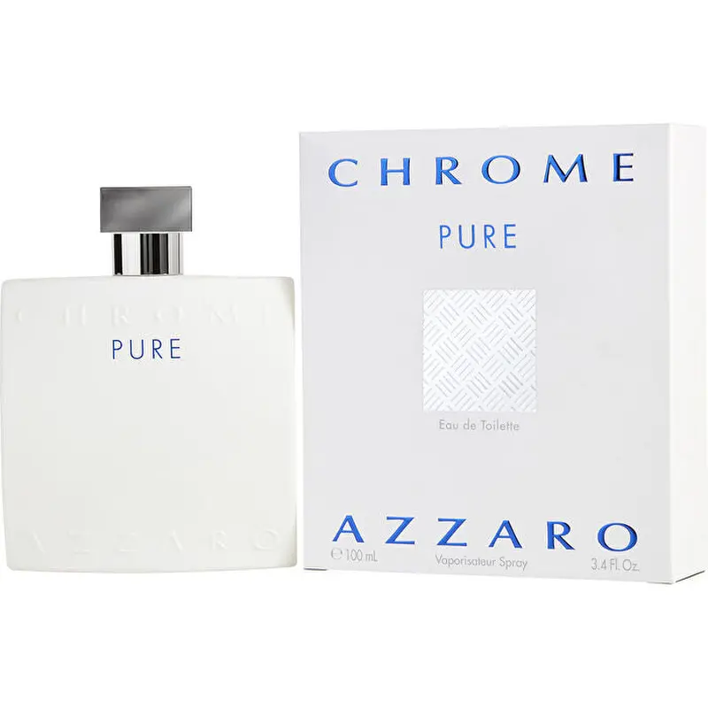 Azzaro Chrome Pure Eau De Toilette Spray 100ml/3.4oz