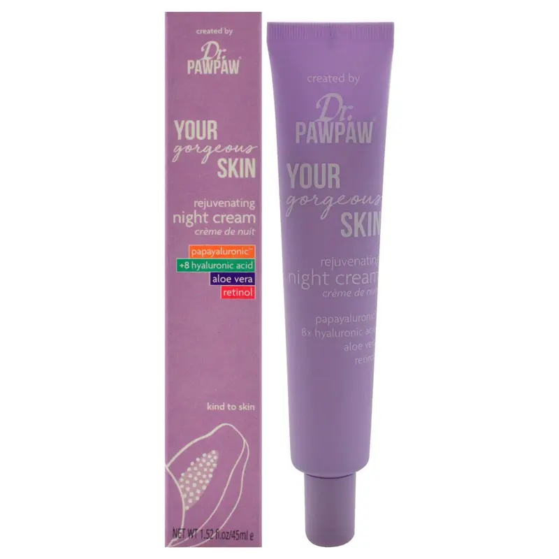 Dr. PawPaw Your Gorgeous Skin Rejuvenating Night Cream by Dr. PawPaw for Unisex - 1.5 oz Cream