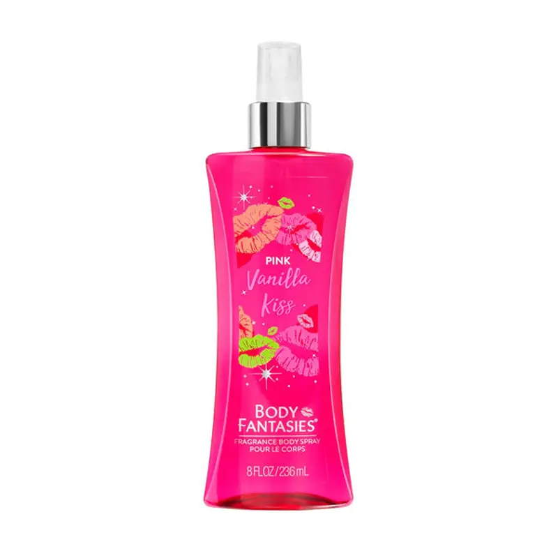 Body Fantasies Pink Vanilla Kiss Body Spray 236ml