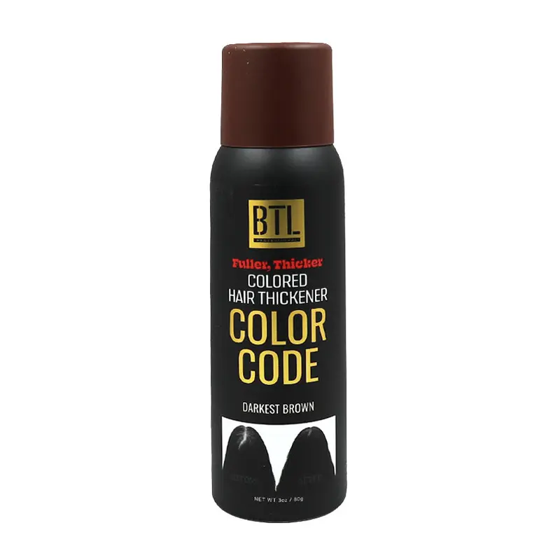BTL Color Code Colored Hair Thickener - Darkest Brown