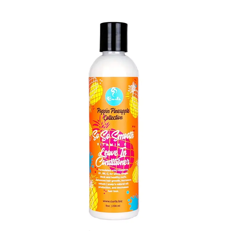 Curls Poppin Pineapple Collection So So Smooth Vitamin C Curl Leave-In Conditioner
