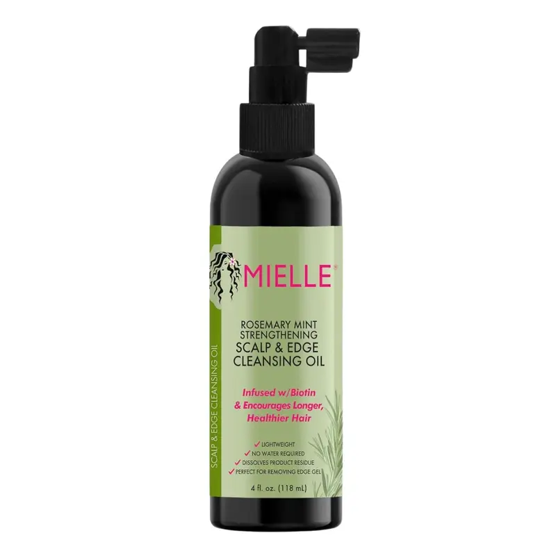 Mielle Organics Rosemary Mint Strengthening Scalp & Edge Cleansing Oil - 4 oz
