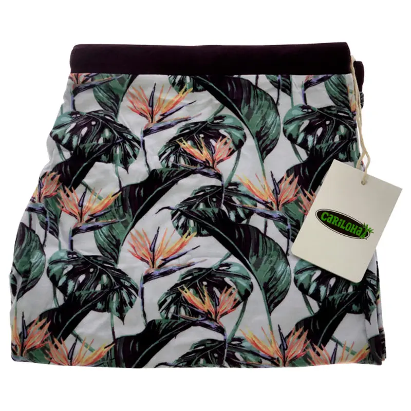 Cariloha Bamboo Sleep Shorts - Birds of Paradise by Cariloha for Women - 1 Pc Shorts (L)