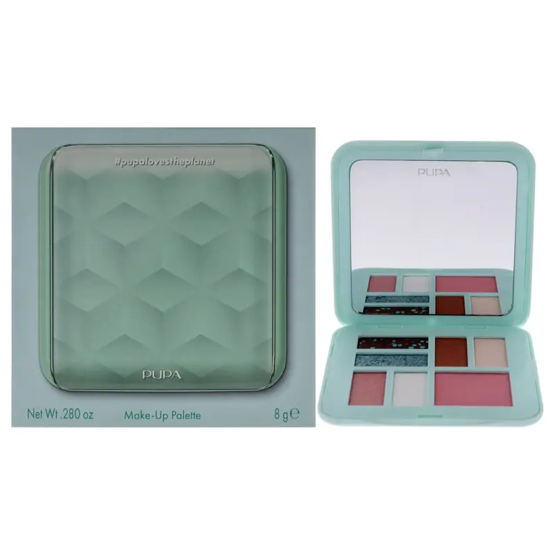 Pupa Milano Make-Up Palette - 001 Aqua by Pupa Milano for Women - 0.280 oz Makeup