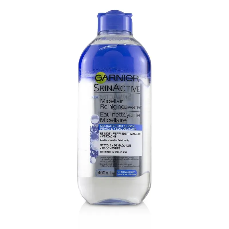 Garnier SkinActive Micellar Water (For Face & Eyes) - For Delicated Skin  400ml/13.3oz