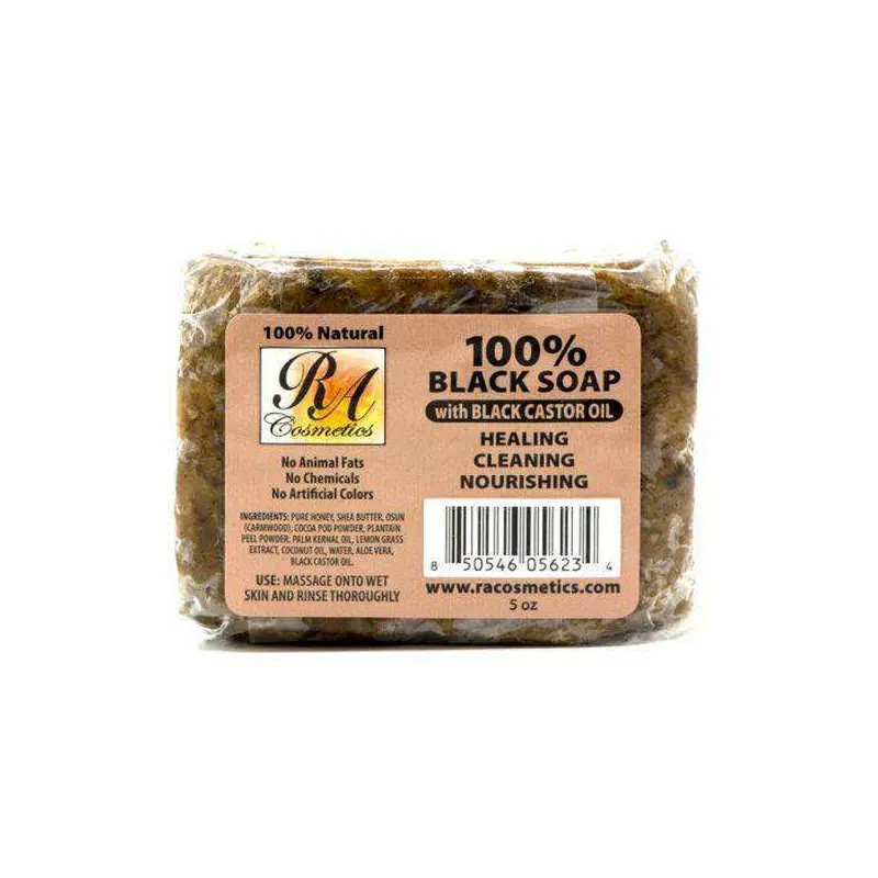 RA Cosmetics Black Soap With Black Castor Oil