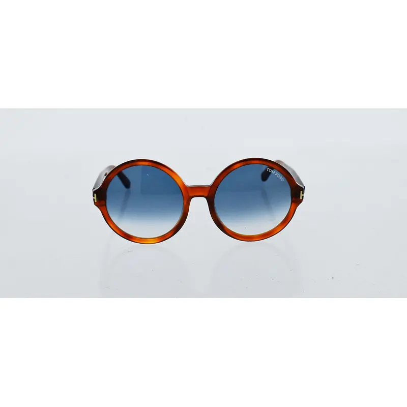 Tom Ford Tom Ford TF369 56W Juliet - Havana/Blue Gradient by Tom Ford for Women - 55-20-140 mm Sunglasses