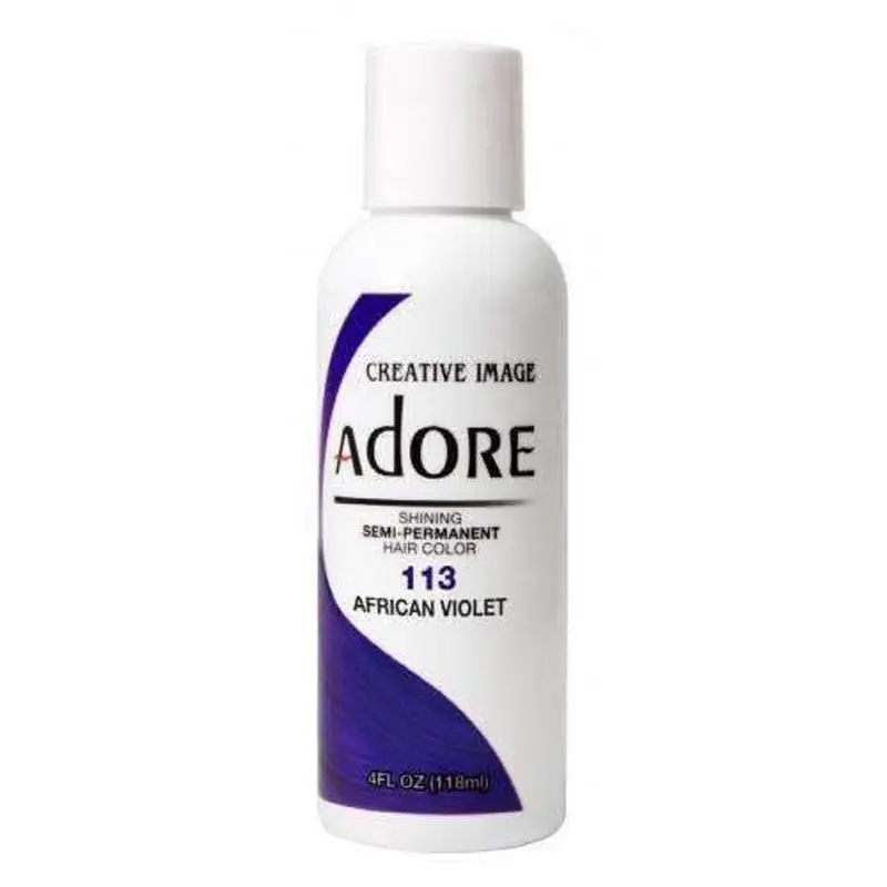 Adore Semi-Permanent Hair Color - 113 African Violet