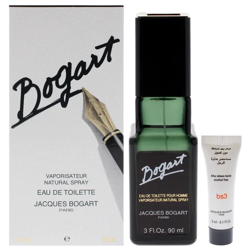 Jacques Bogart Bogart Signature by Jacques Bogart for Men - 2 Pc Gift Set 3oz EDT Spray, 3ml After Shave Balm
