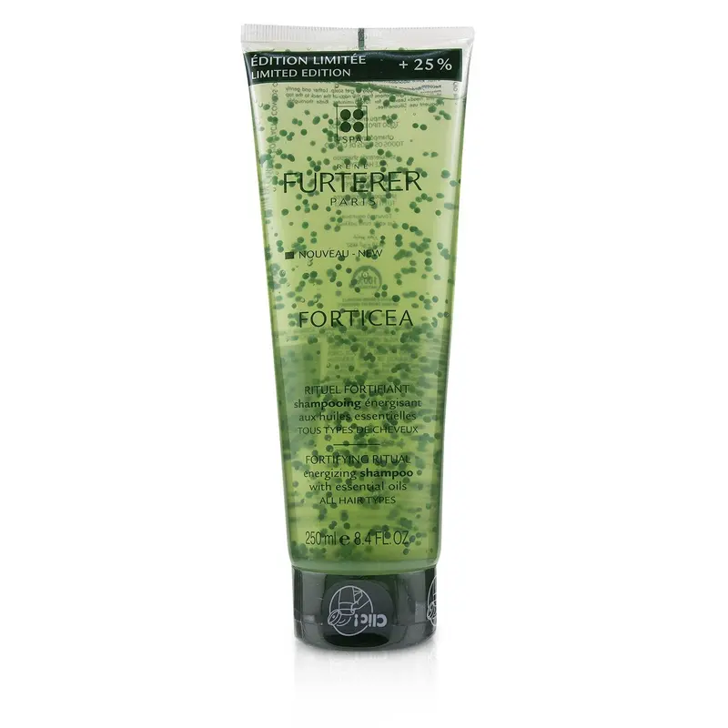 Rene Furterer Forticea Fortifying Ritual Energizing Shampoo - All Hair Types (Limited Edition + 25%)  250ml/8.4oz