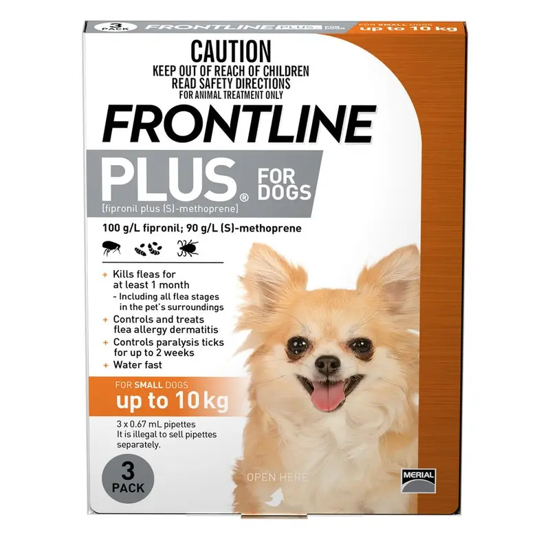 Frontline Plus Small 3s