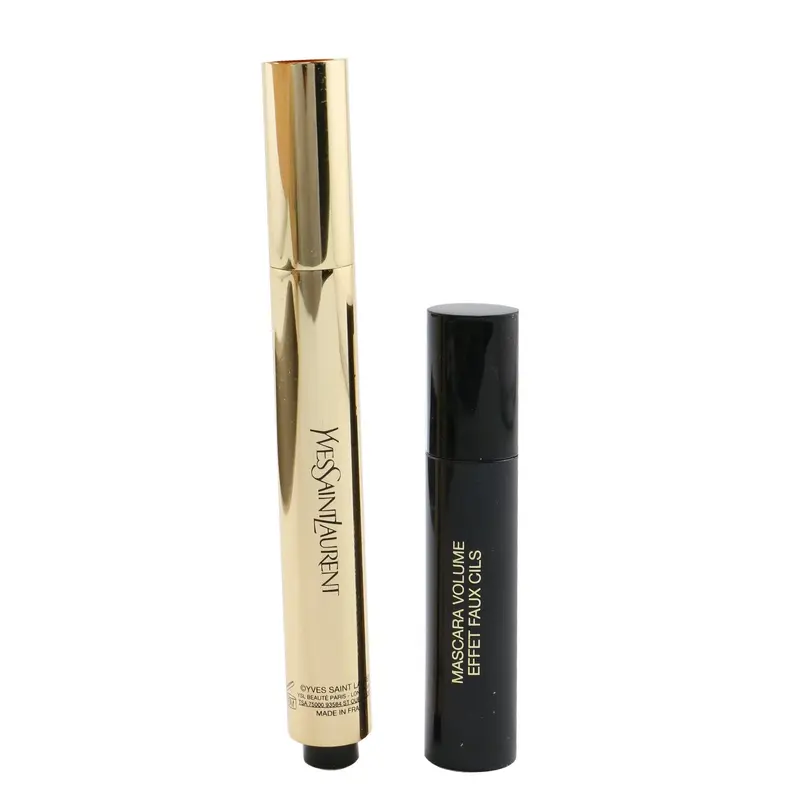 Yves Saint Laurent Love All Lights On Me Set: (1x Touche Eclat 2.5ml + 1x Mini Mascara 2ml) - #2 (Luminous Ivory) (Box Slightly Damaged)  2pcs