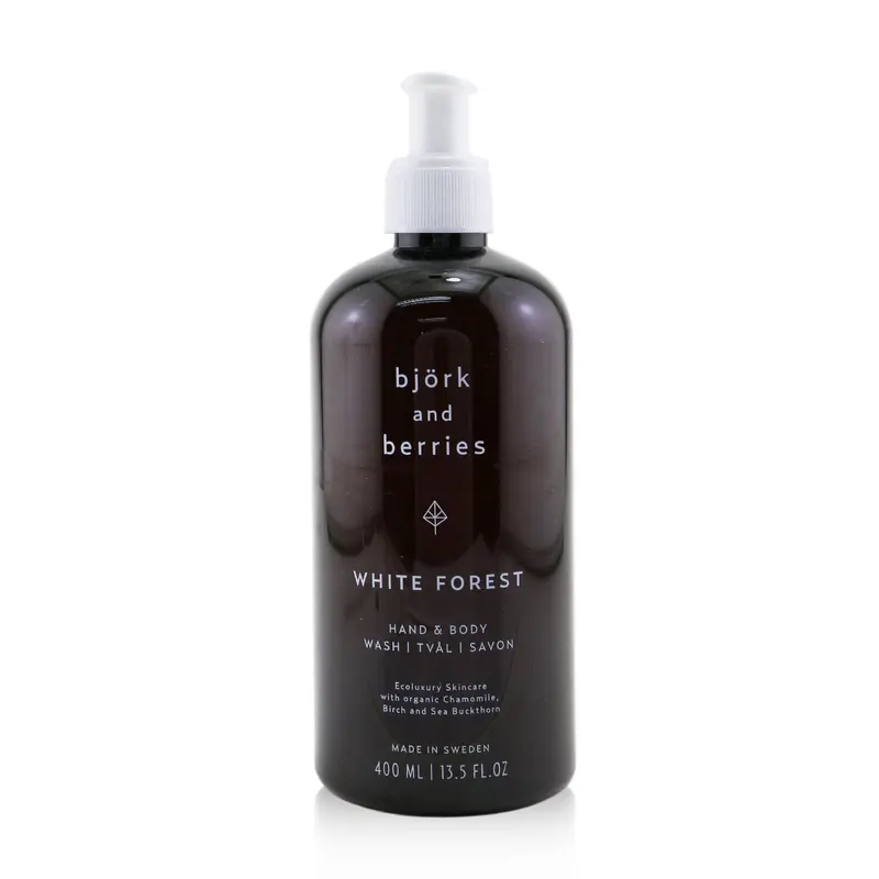 Bjork & Berries White Forest Hand & Body Wash  400ml/13.5oz