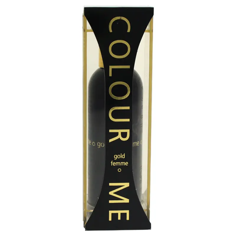 Milton-Lloyd Colour Me Femme Gold by Milton-Lloyd for Women - 3.4 oz EDP Spray