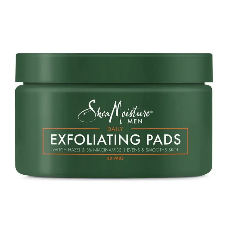 Shea Moisture Men Daily Exfoliating Pads - 30 Ct