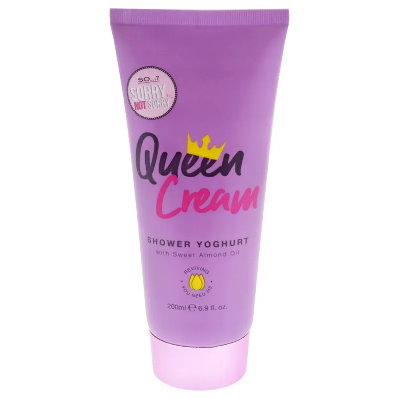 So? Sorry Not Sorry Queen Cream Shower Yoghurt by So? for Women - 6.9 oz Shower Cream