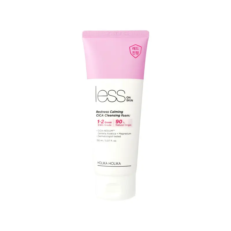 Holika Holika Less on Skin Redness Calming CICA Cleansing Foam 150ml