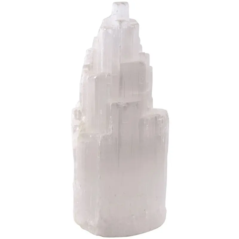 SaltCo Selenite Lamp Small (15-20cm)