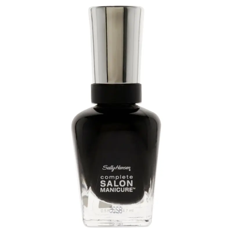 Sally Hansen Complete Salon Manicure - 403 Hooked On Onyx by Sally Hansen for Women - 0.5 oz Nail Polish