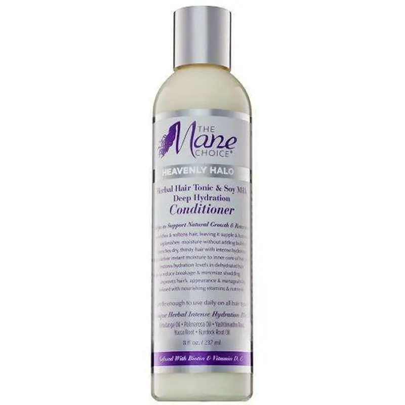 The Mane Choice Heavenly Halo Herbal Hair Tonic & Soy Milk Deep Hydration Conditioner