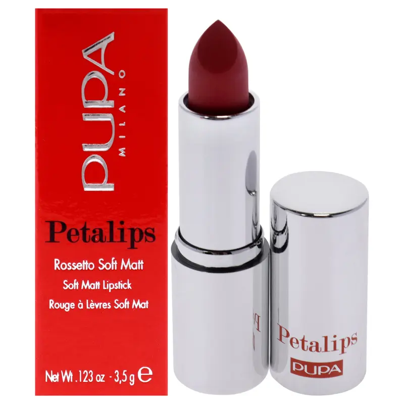 Pupa Milano Petalips Soft Matt Lipstick - 007 Delicate Lily by Pupa Milano for Women - 0.123 oz Lipstick