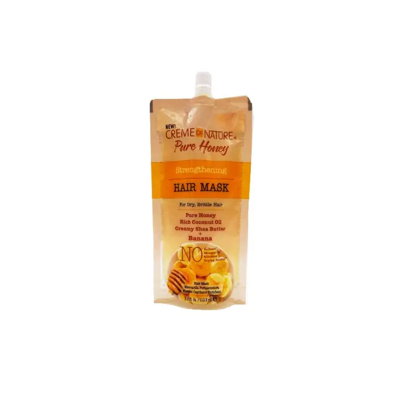 Creme of Nature Pure Honey and Banana Strengthening Hair Mask 3.8 oz