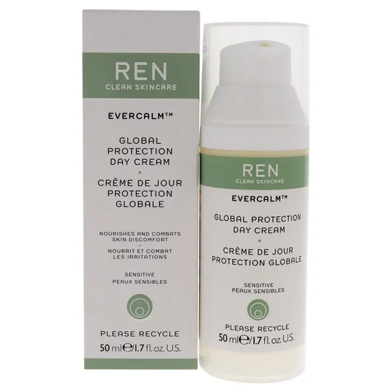 REN Evercalm Global Protection Day Cream by REN for Unisex - 1.7 oz Cream