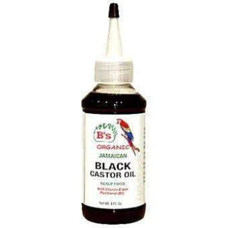 B's Organic Jamaican Real Black Castor Oil Scalp Food