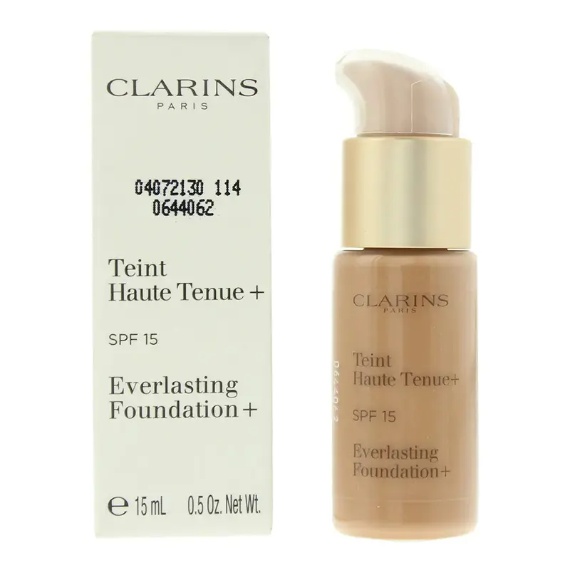 Clarins Tester  114 Cappuccino Everlasting Foundation+ 15ml - Ref 04072130 NFS