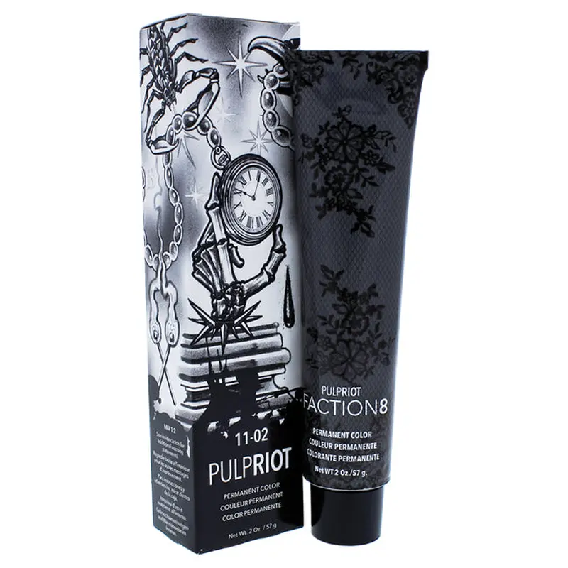 Pulp Riot Faction8 Permanent Hair Color 11-02 High Lift by Pulp Riot for Unisex - 2 oz Hair Color