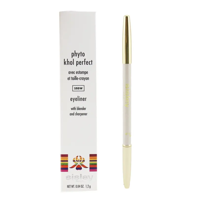 Sisley Phyto Khol Perfect Eyeliner (With Blender and Sharpener) - # Snow  1.2g/0.04oz