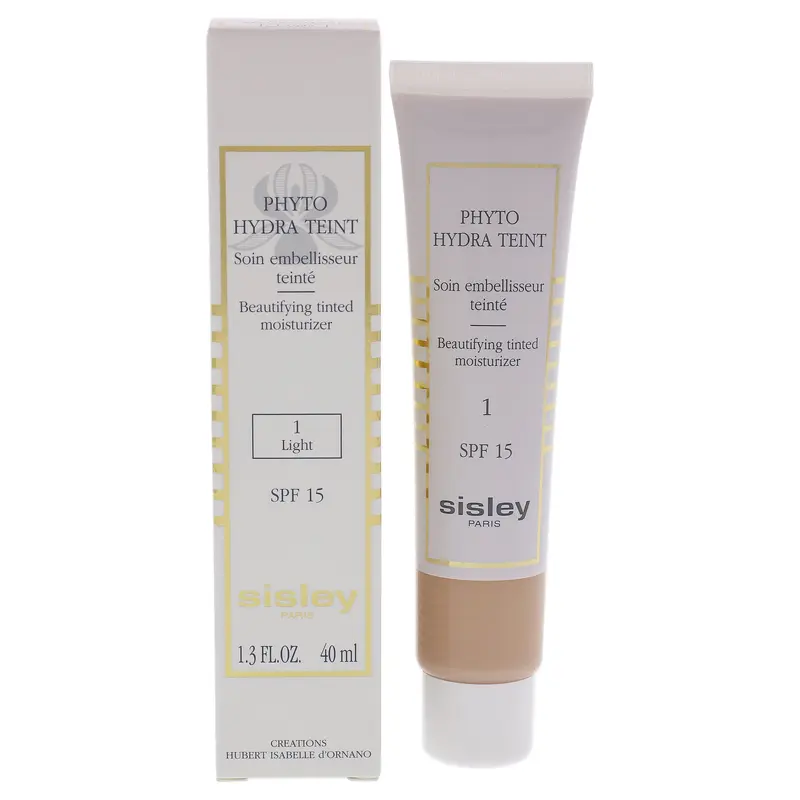 Sisley Phyto Hydra Teint Beautifying Tinted Moisturizer SPF 15 - 01 Light by Sisley for Women - 1.3 oz Makeup
