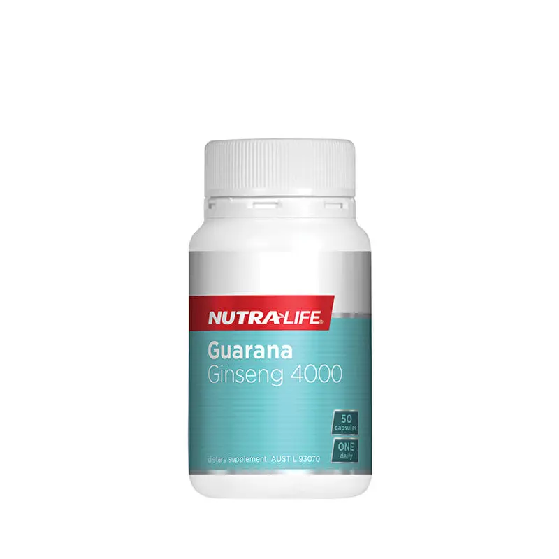 NutraLife Guarana Ginseng 4000 50c