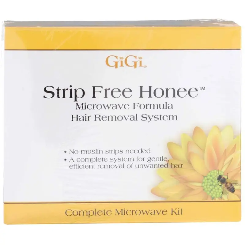 GiGi All Strip Free Honee Microwave Formula Hair Removal Kit