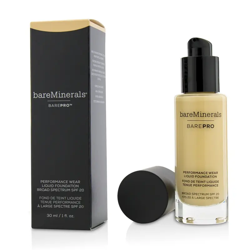 BareMinerals BarePro Performance Wear Liquid Foundation SPF20 - # 07 Warm Light  30ml/1oz