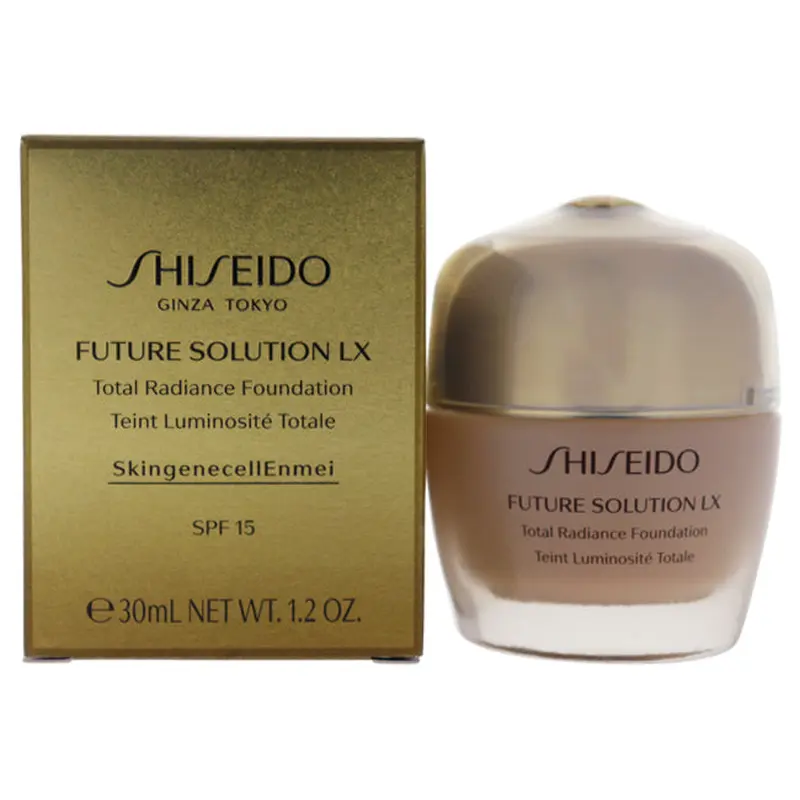 Shiseido Future Solution LX Total Radiance Foundation SPF 15 - 3 Rose by Shiseido for Women - 1.2 oz Foundation