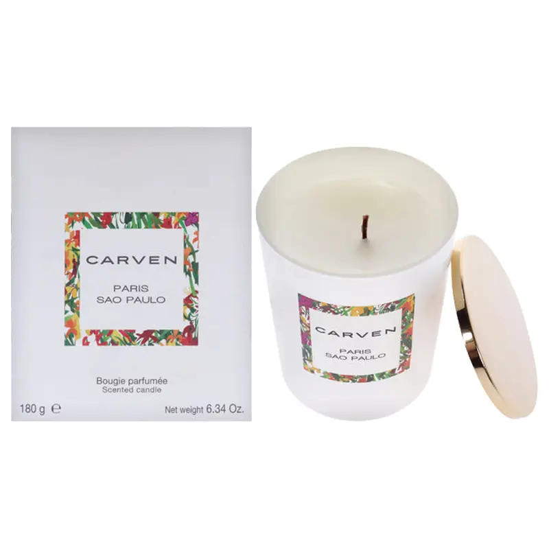 Carven Carven Paris Sao Paola Candle by Carven for Unisex - 6.3 oz Candle